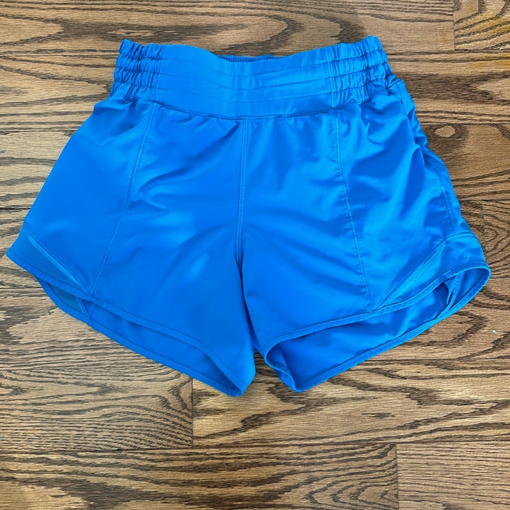 High Rise 4” size 4 Hotty Hot shorts
